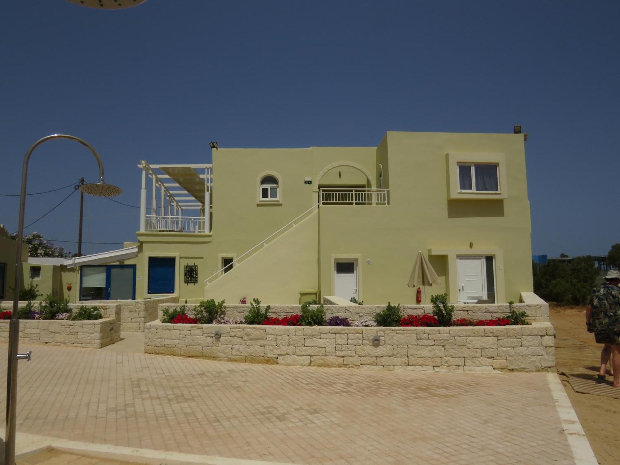 Blue Beach Villas Apartments Stavros  Exterior photo